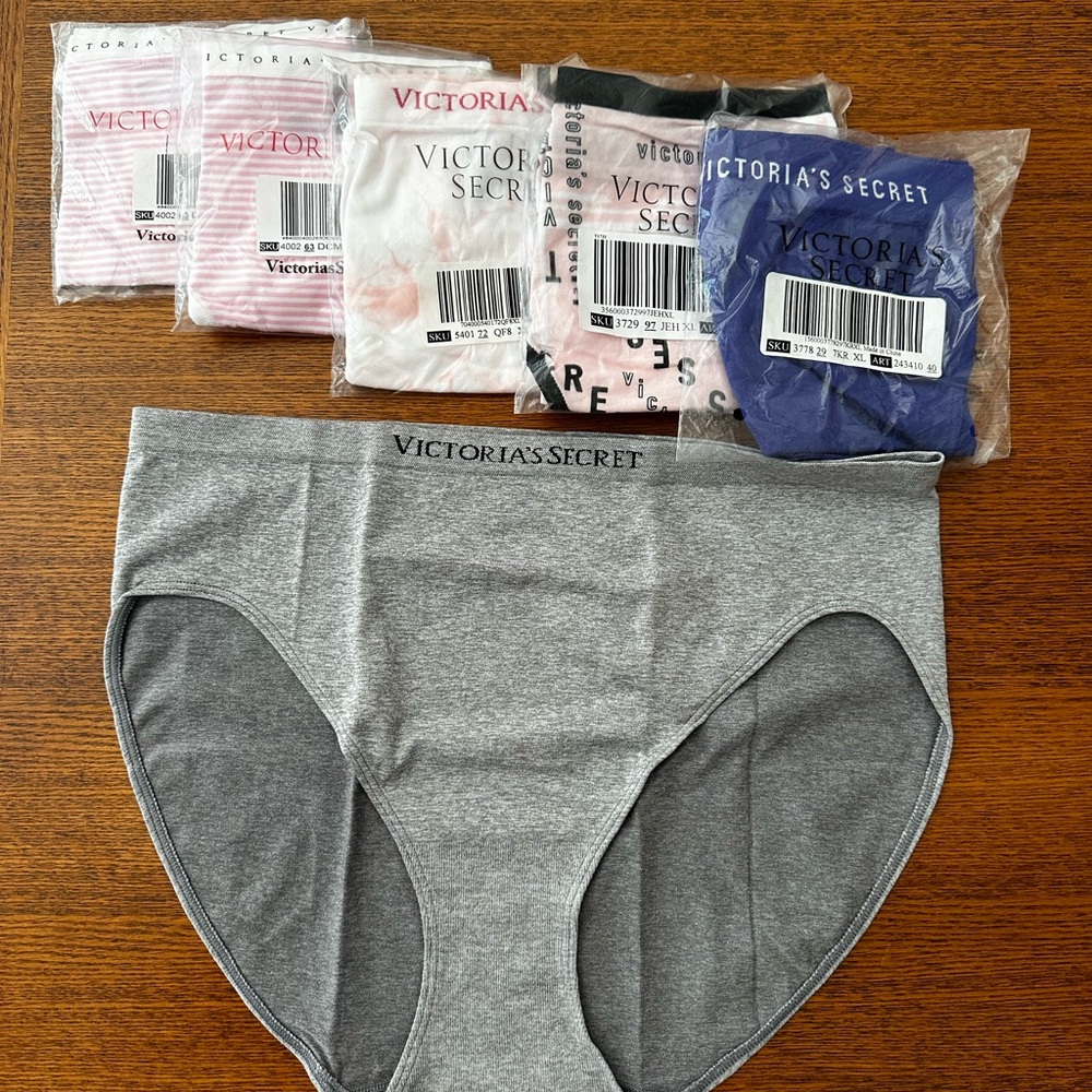 Victoria’s Secret High-Leg Brief Lot of 6 in size extra-large, NEW
